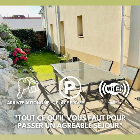Villa Louise - Appartement Spacieux Proche Digue Avec Jardin Wimereux Bagian luar foto