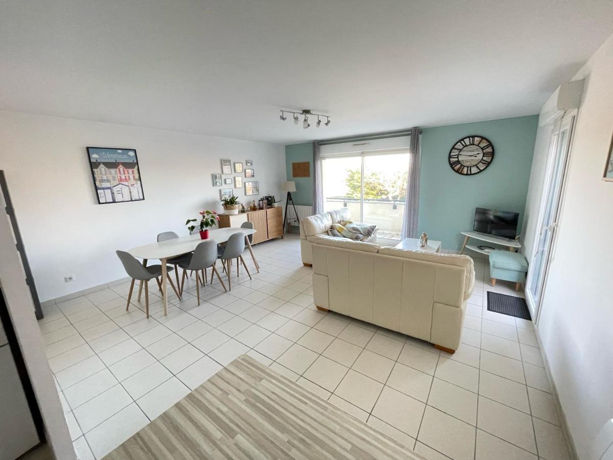 Villa Louise - Appartement Spacieux Proche Digue Avec Jardin Wimereux Bagian luar foto