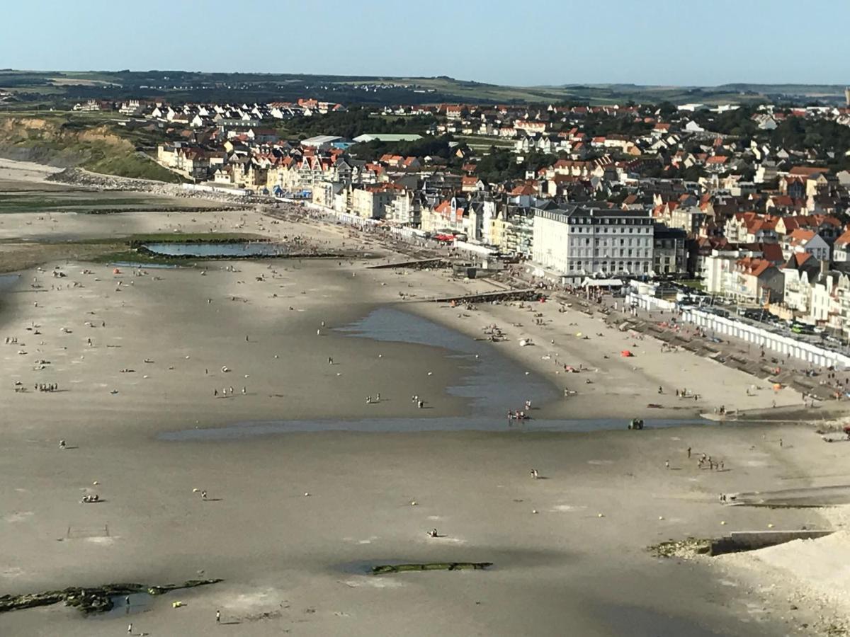 Villa Louise - Appartement Spacieux Proche Digue Avec Jardin Wimereux Bagian luar foto