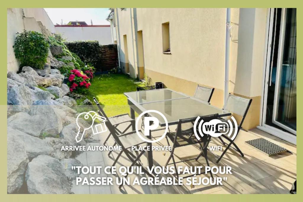 Villa Louise - Appartement Spacieux Proche Digue Avec Jardin Wimereux Bagian luar foto